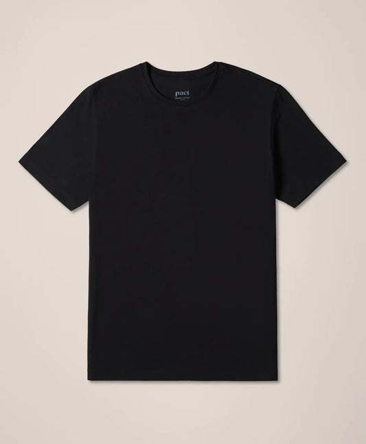 luxe essential classic fit crewneck tee