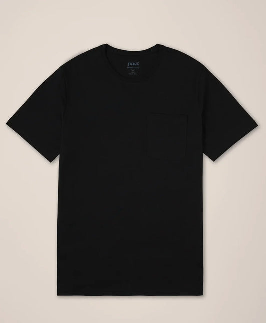 softspun essential pocket crew tee