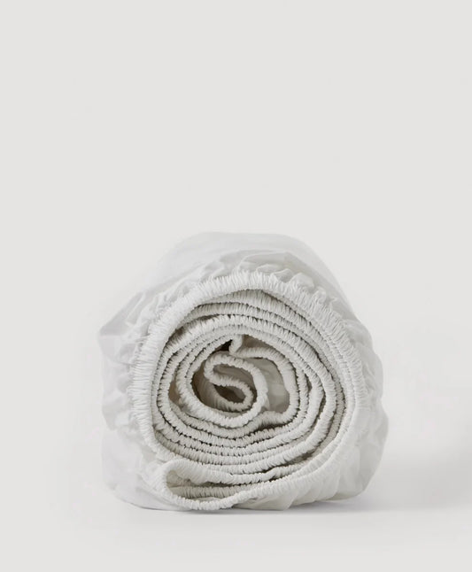 organic cool-air percale fitted sheet